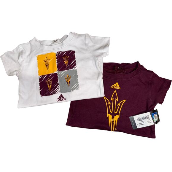 adidas Other - NWT Arizona State University ASU Sun Devils Adidas Toddler set of 2  Size 24M